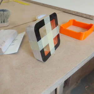 Airgeek A1 frame being crafted from wood