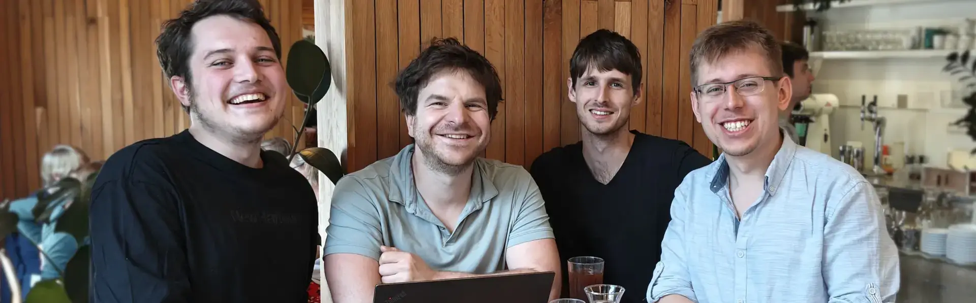 Photograph of a bunch of nerds